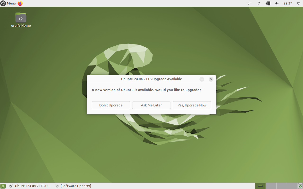 System update